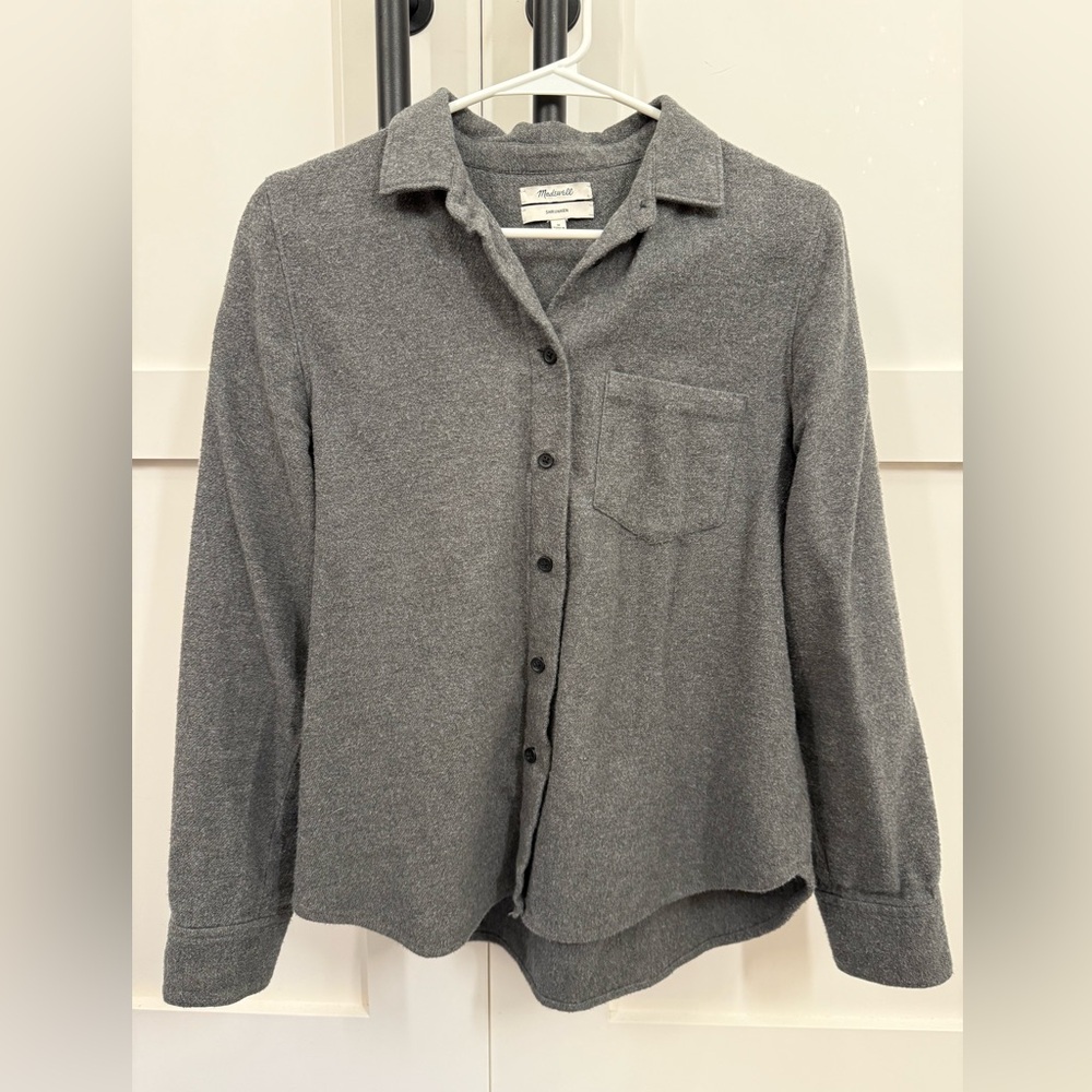 Madewell Charcoal Flannel